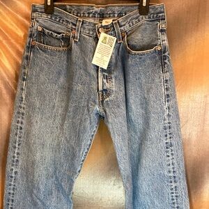Classic‎ Blue Denim Jeans vintage 501  33x 30 box S